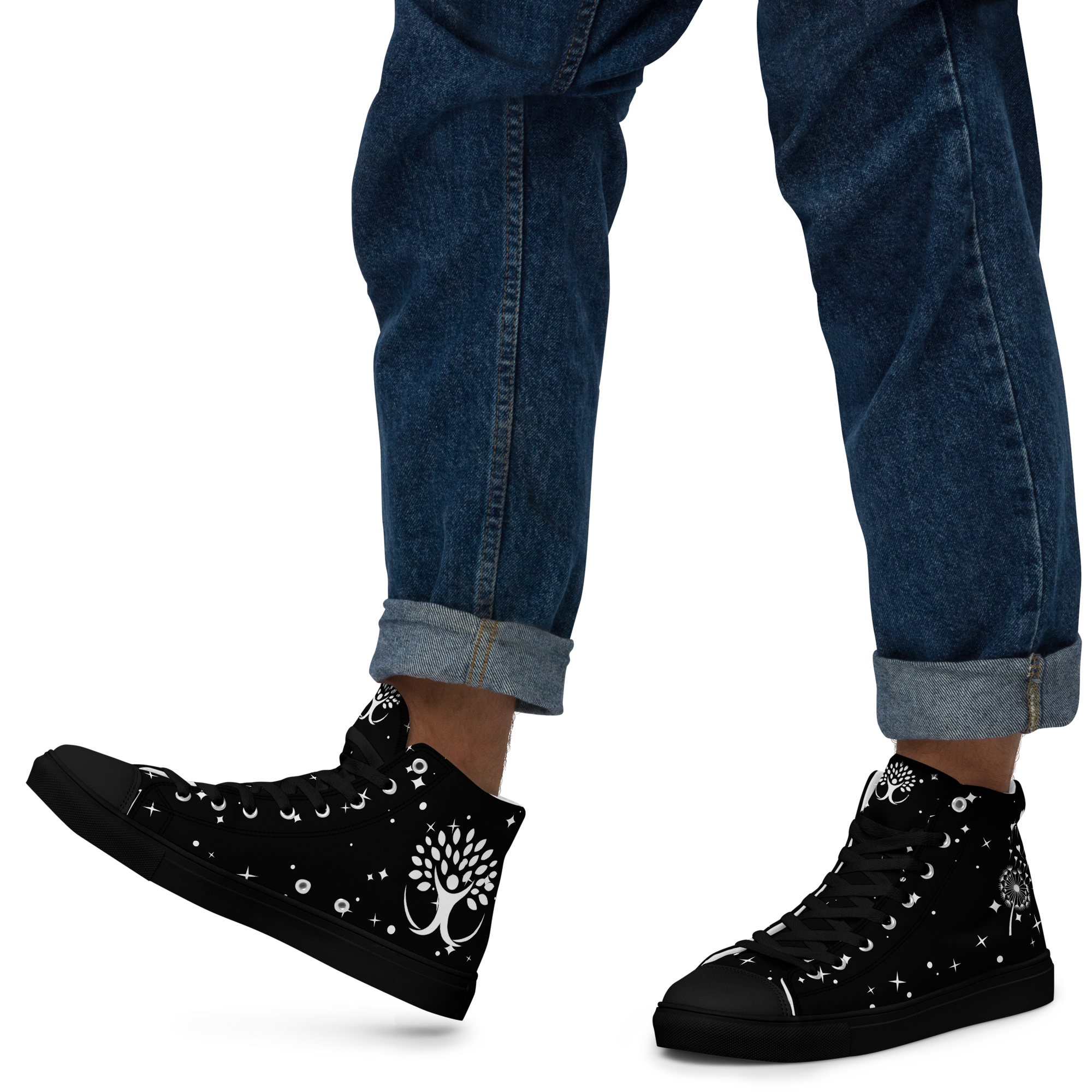 Baskets hautes en toile homme – Image 10